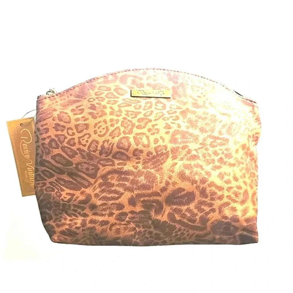 Rene Vintage Lined Makeup Bag